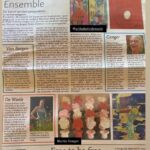 Artikel over de expo uit de plaatselijke krant